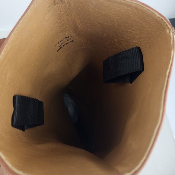 Frye Knee High Saddle Brown Leather Campus Boots Classic Size 11 - Picture 15 of 16